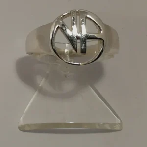 Ring with NA letters